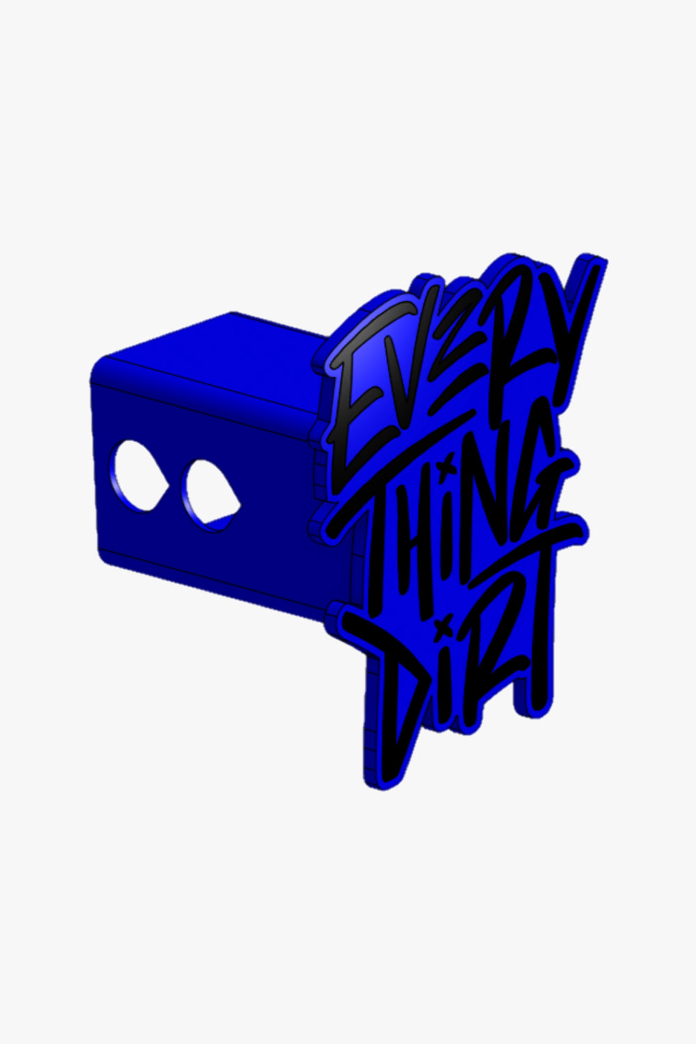 3D Printed Hitch Cover (Black)