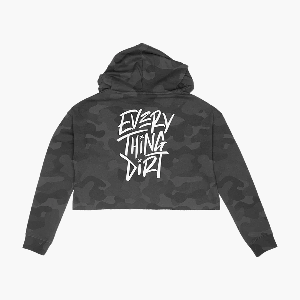 Stealth Cropped Hoodie