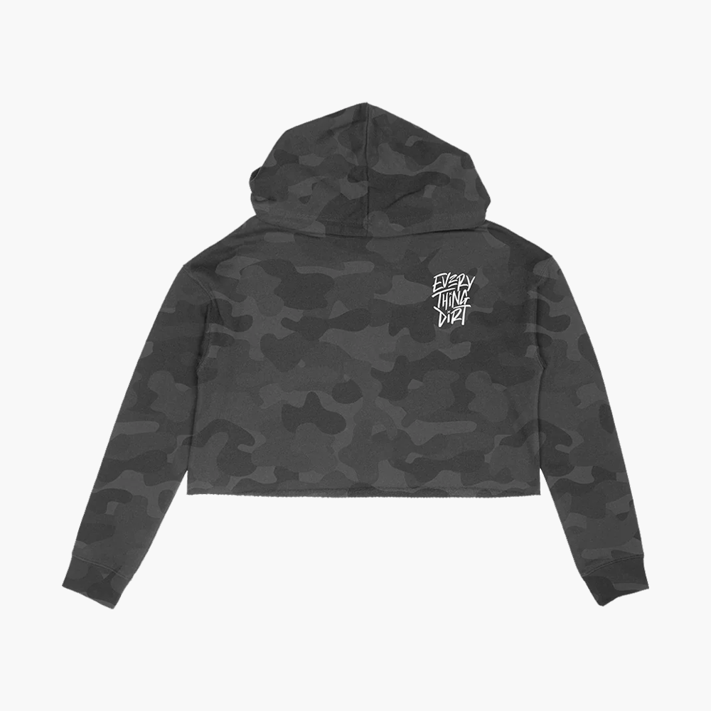 Stealth Cropped Hoodie