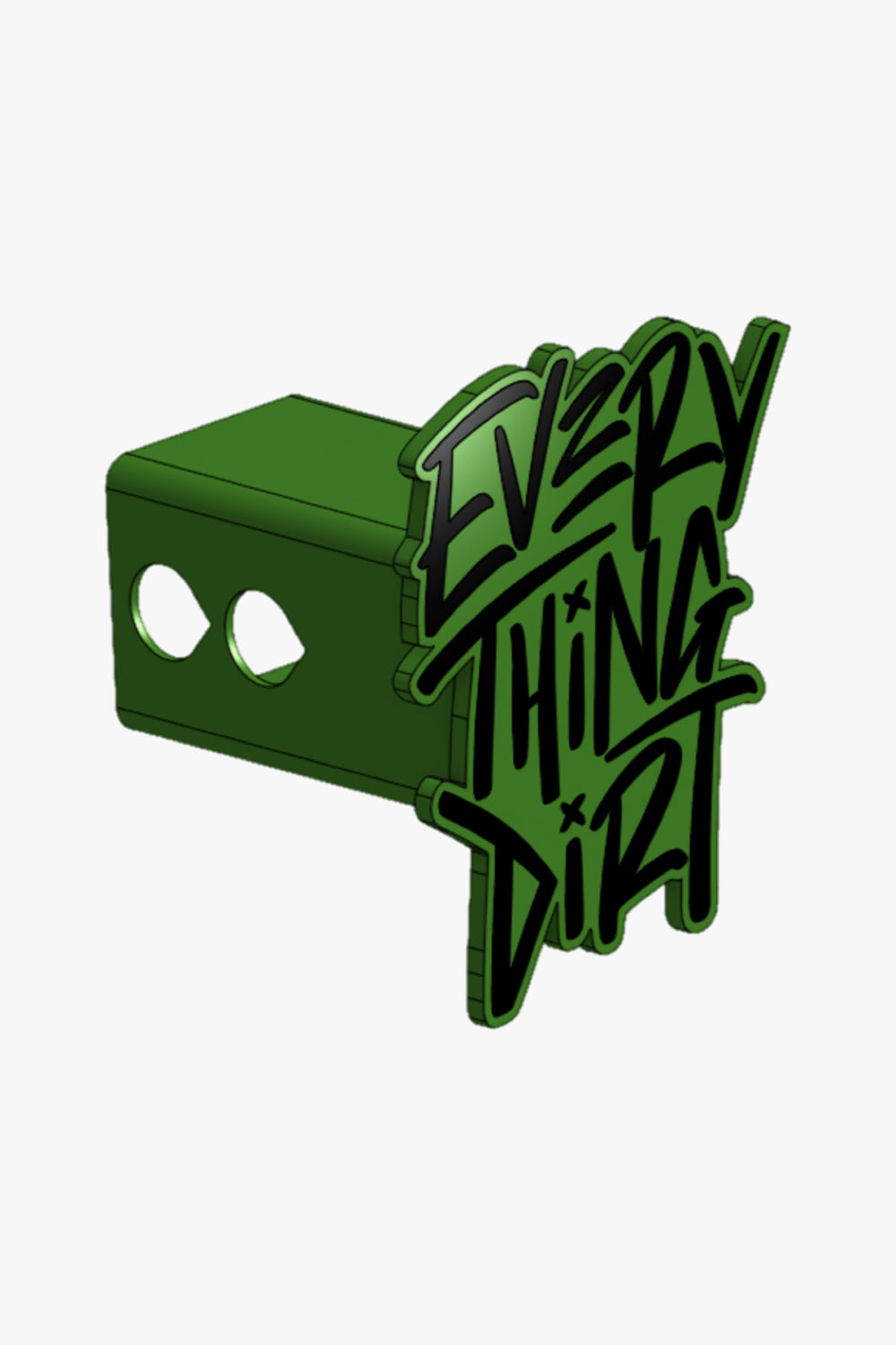 3D Printed Hitch Cover (Black)