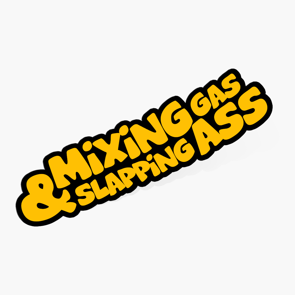 Mixing Gas Sticker