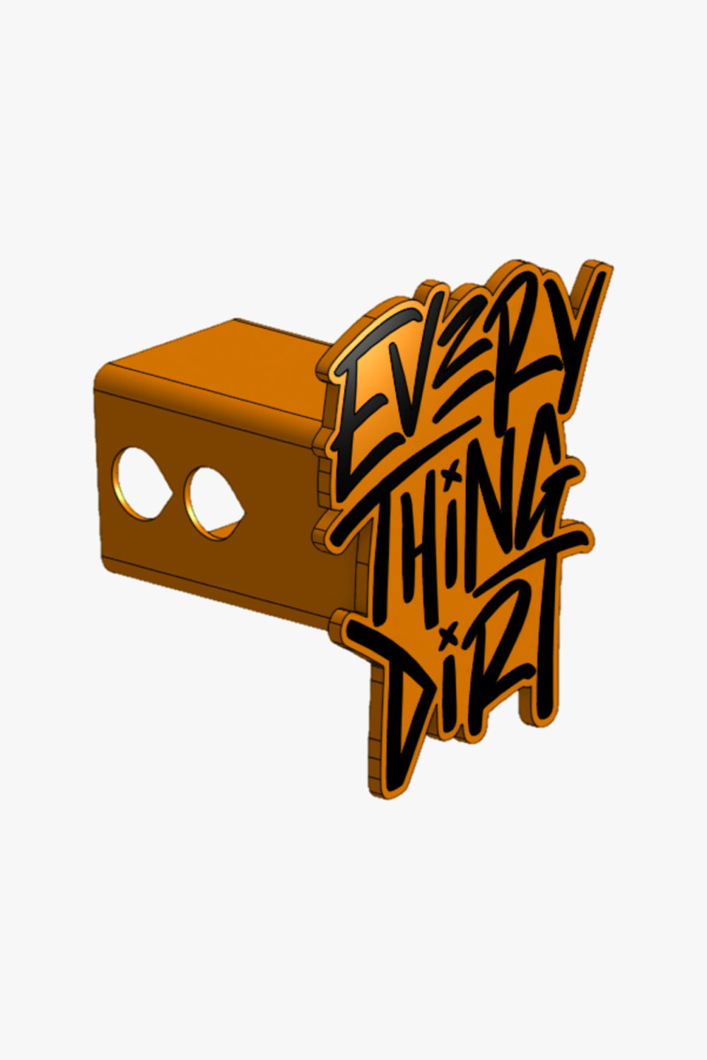 3D Printed Hitch Cover (Black)