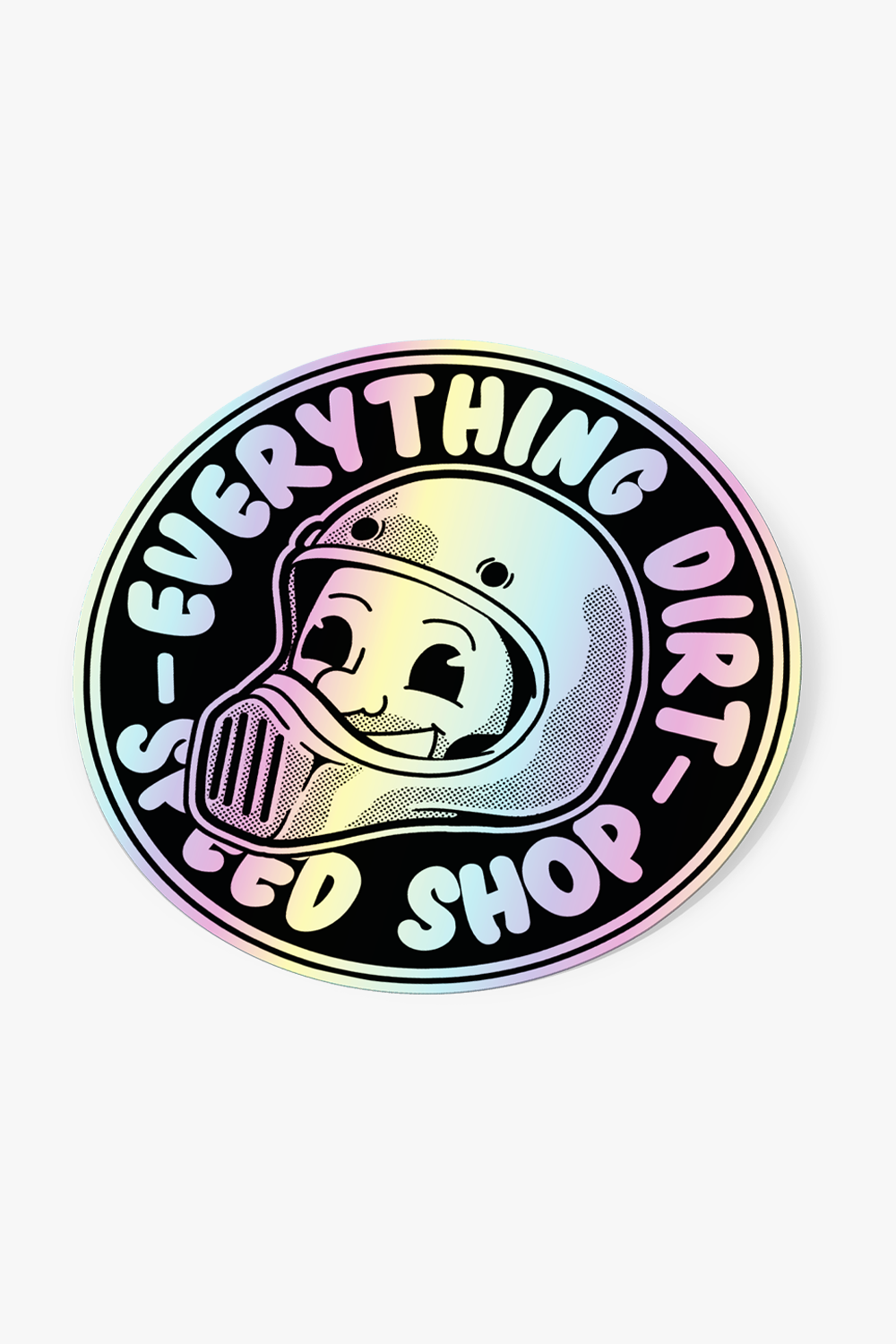 Vintage Sticker - Holographic