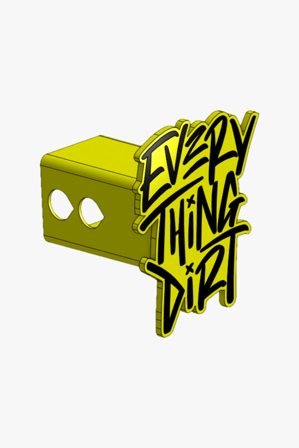 3D Printed Hitch Cover (Black)