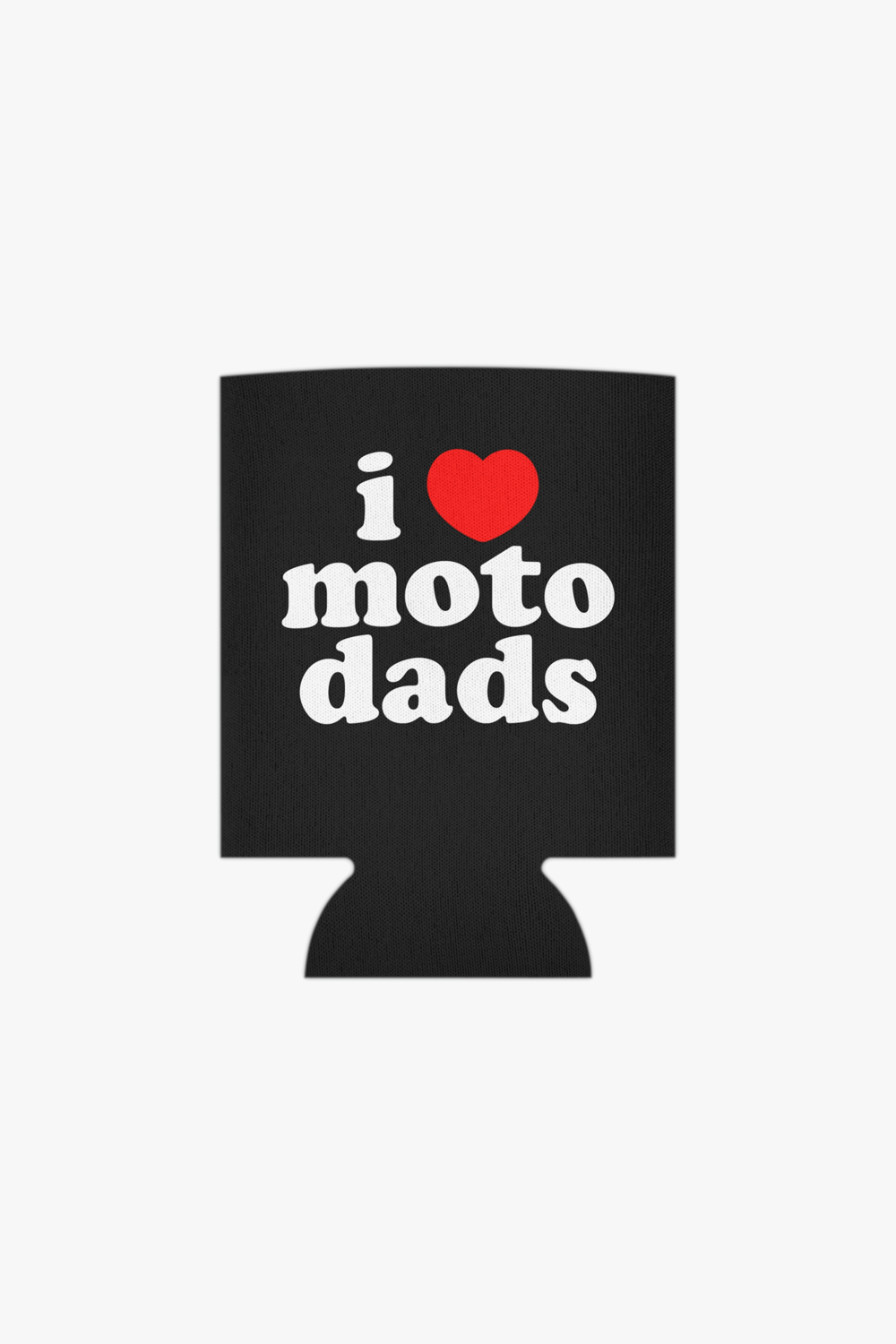 I Heart Moto Dads Koozie