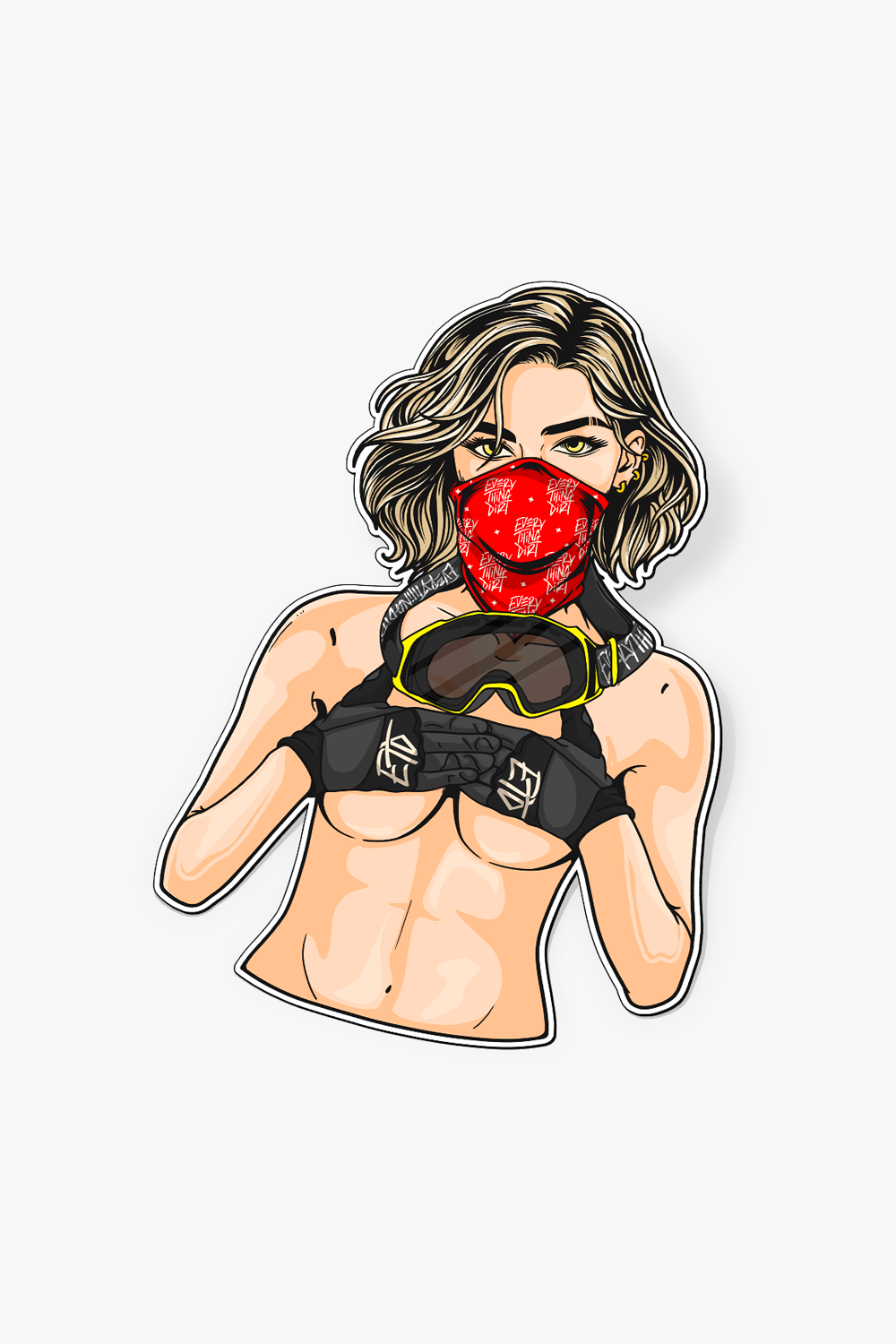 Boobie Bandit Sticker