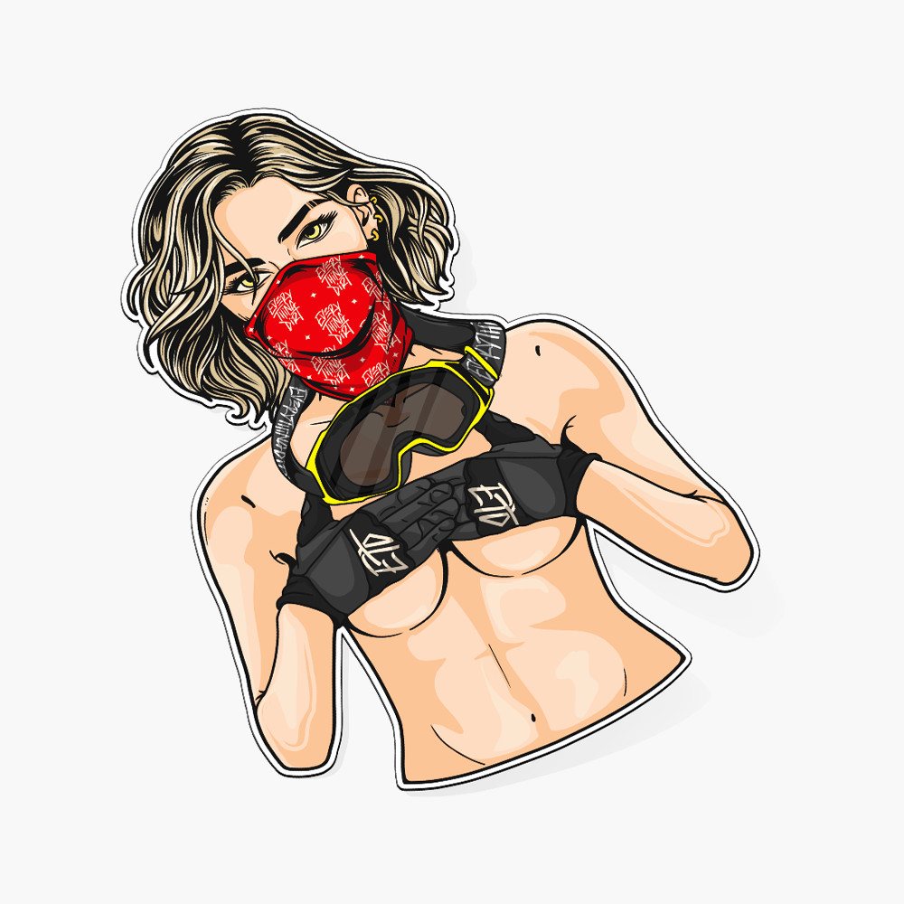Boobie Bandit Sticker