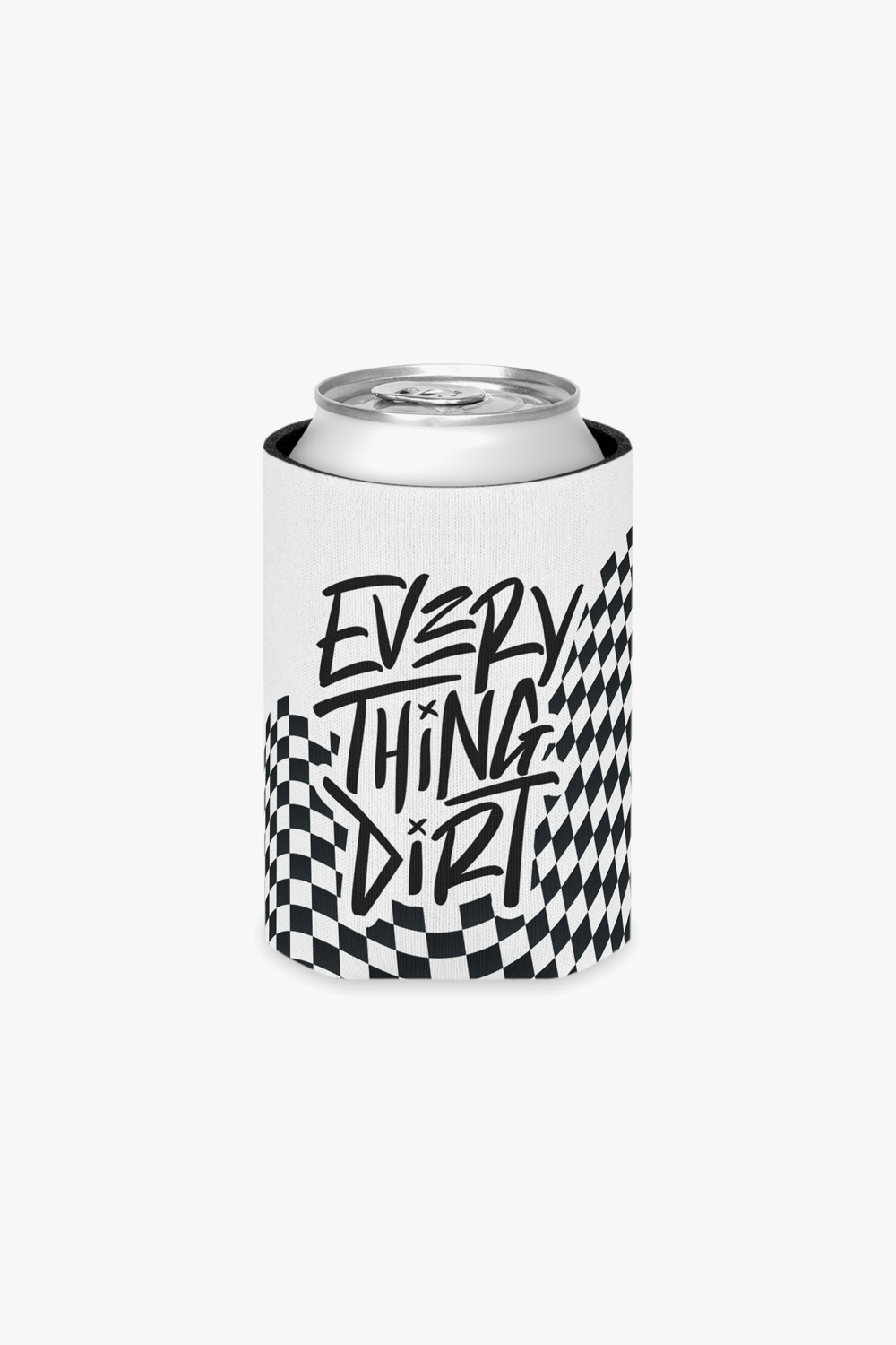 Checkered Koozie