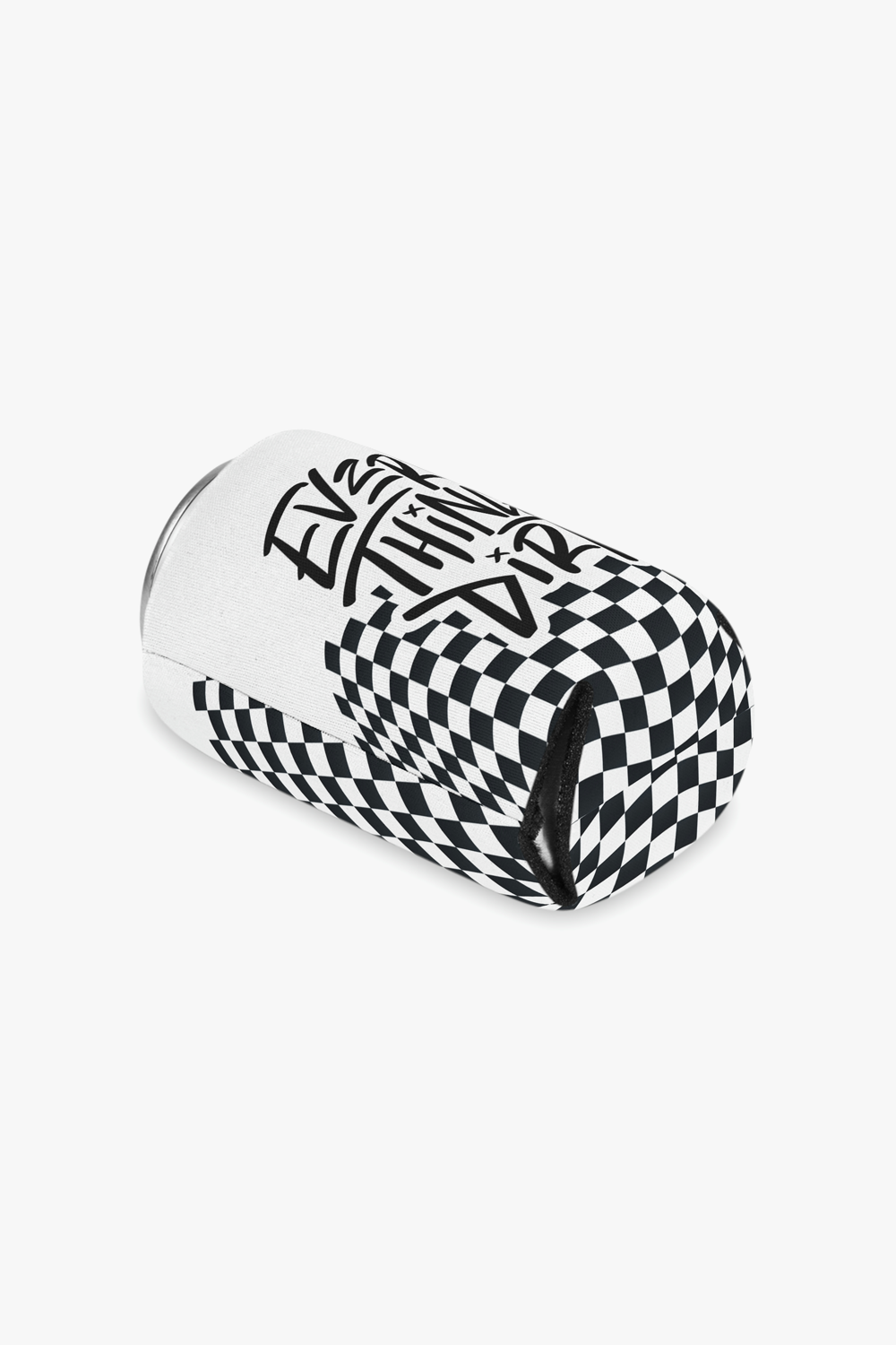 Checkered Koozie